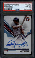2024 Topps Pristine Autographs PADMU Dale Murphy Auto PSA 10 GEM MT