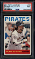 2013 Topps Heritage 438b Andrew McCutchen Running Action SP PSA 9 MINT