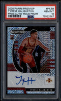 2020-21 Panini Prizm Draft Autographs Mojo Tyrese Haliburton RC Auto 8/25 PSA 10