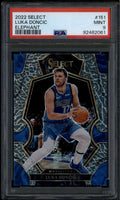 2022-23 Select Prizms Elephant Refractor 151 Luka Doncic Premier Level PSA 9