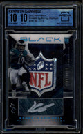 2021 Panini Black Sizeable Kenneth Gainwell RC Logo Shield Patch Auto 1/1 GEM 10