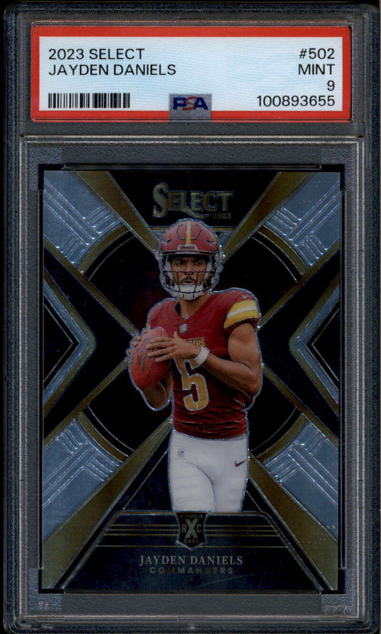 2023 Select 502 Jayden Daniels XRC Rookie PSA 9 MINT