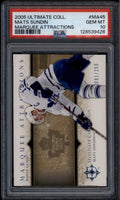 2005-06 Ultimate Collection Marquee Attractions ma45 Mats Sundin 81/250 PSA 10