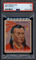 1933 Goudey Indian Gum r73 26c Red Jacket 96 PSA 1.5 FR