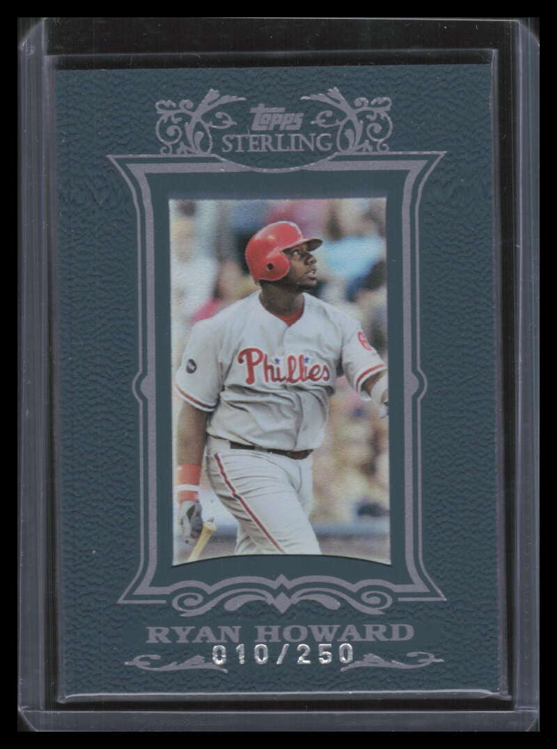 2007 Topps Sterling 138 Ryan Howard 10/250