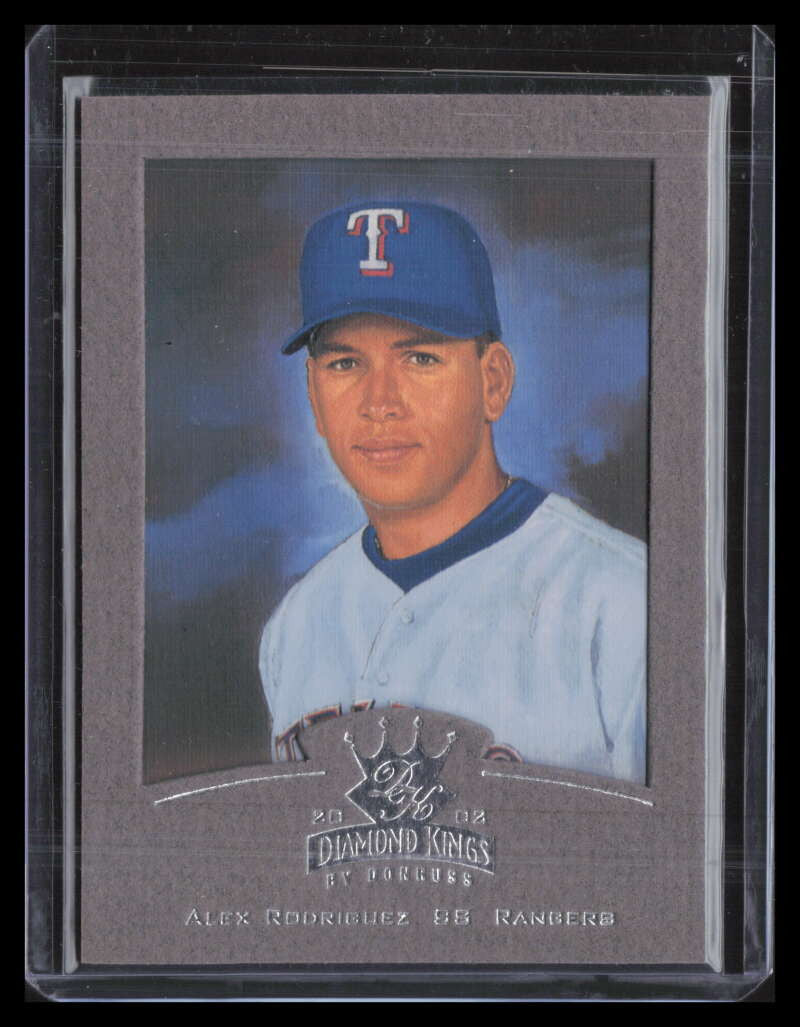 2002 Diamond Kings Silver Foil 8 Alex Rodriguez 393/400