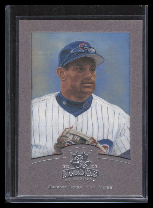 2002 Diamond Kings Silver Foil 23 Sammy Sosa 29/400