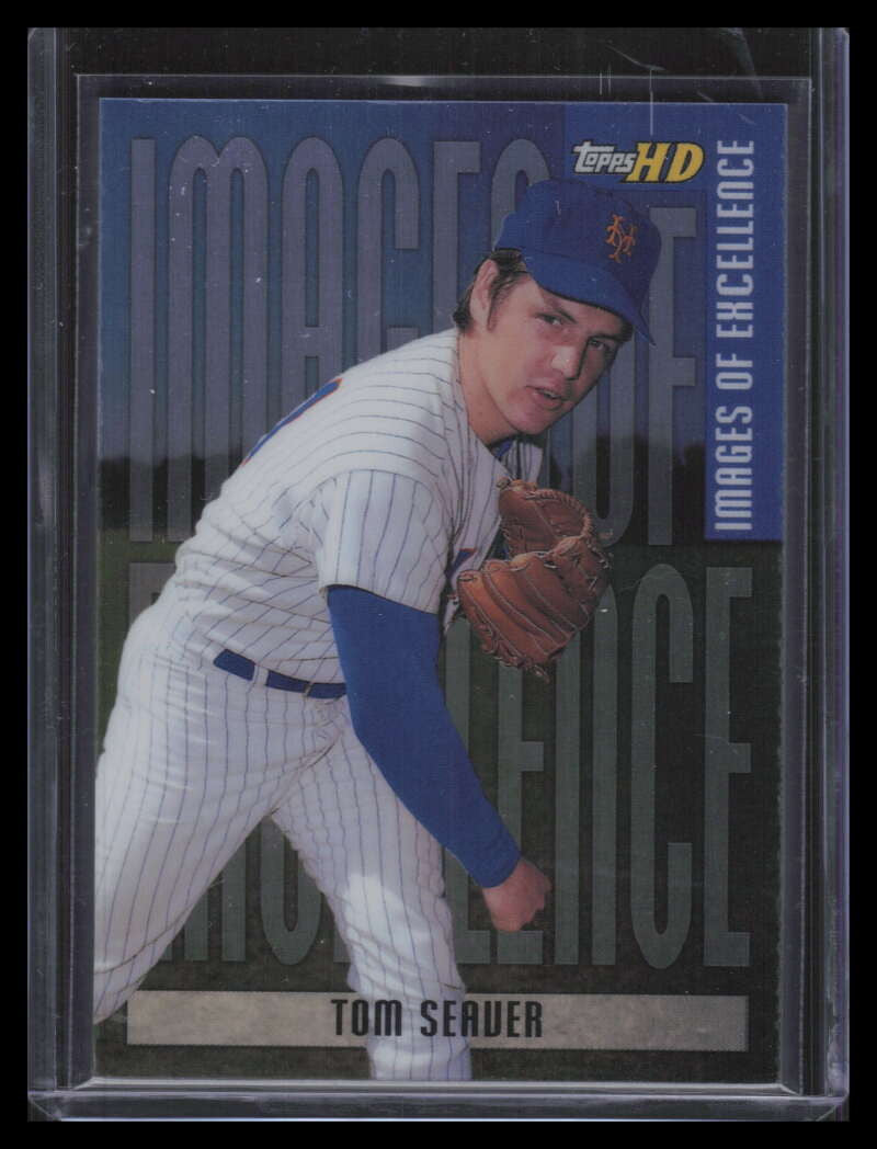 2001 Topps HD Images of Excellence Aluminum ie7 Tom Seaver