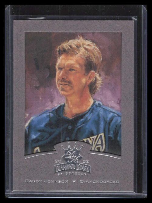2002 Diamond Kings Silver Foil 45 Randy Johnson 390/400