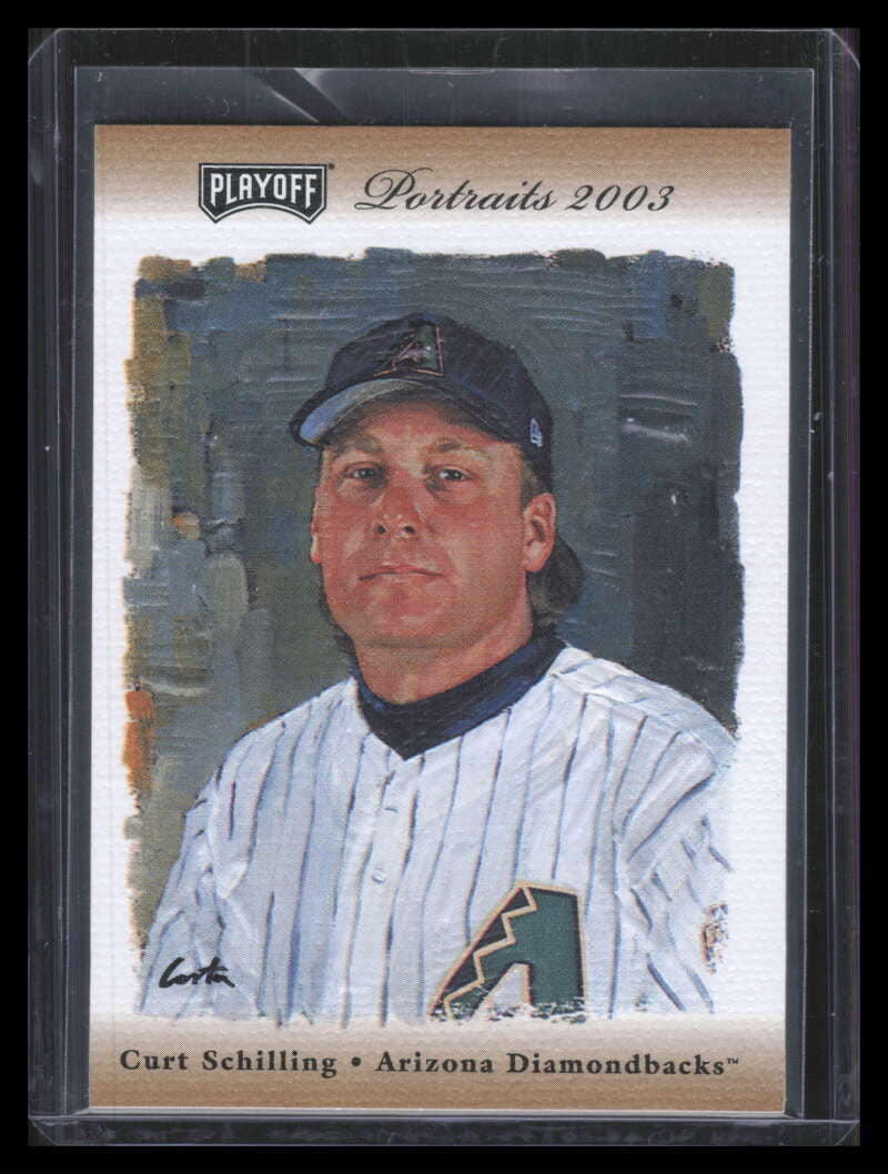 2003 Playoff Portraits Bronze 7 Curt Schilling 66/100