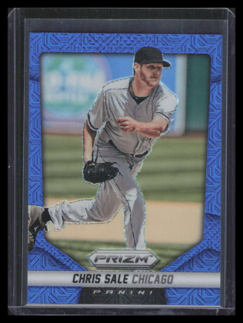 2014 Panini Prizm Prizms Blue Mojo Refractor 115 Chris Sale 33/75