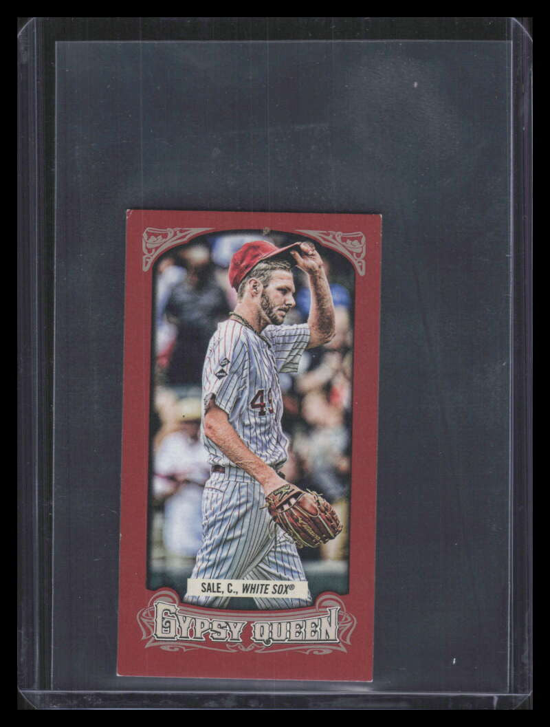2014 Topps Gypsy Queen Mini Red 305 Chris Sale 48/99