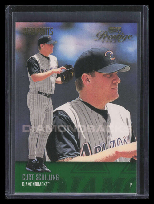 2003 Playoff Prestige Xtra Points Green 92 Curt Schilling 81/150