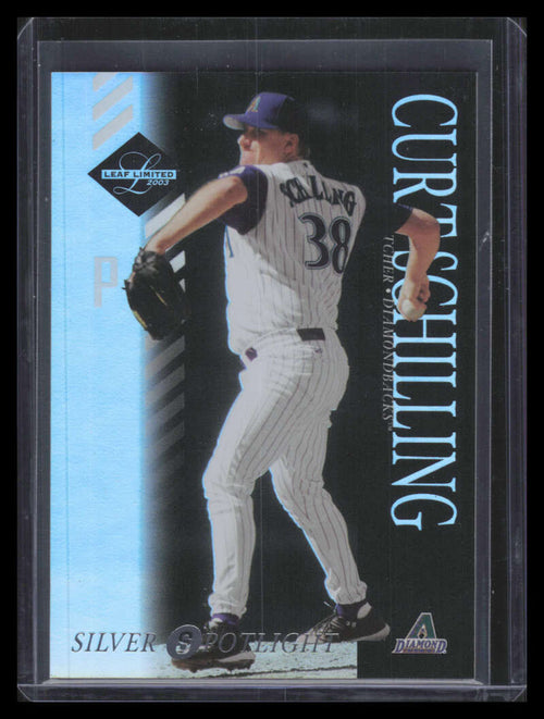 2003 Leaf Limited Silver Spotlight 115 Curt Schilling Diamondbacks 94/100