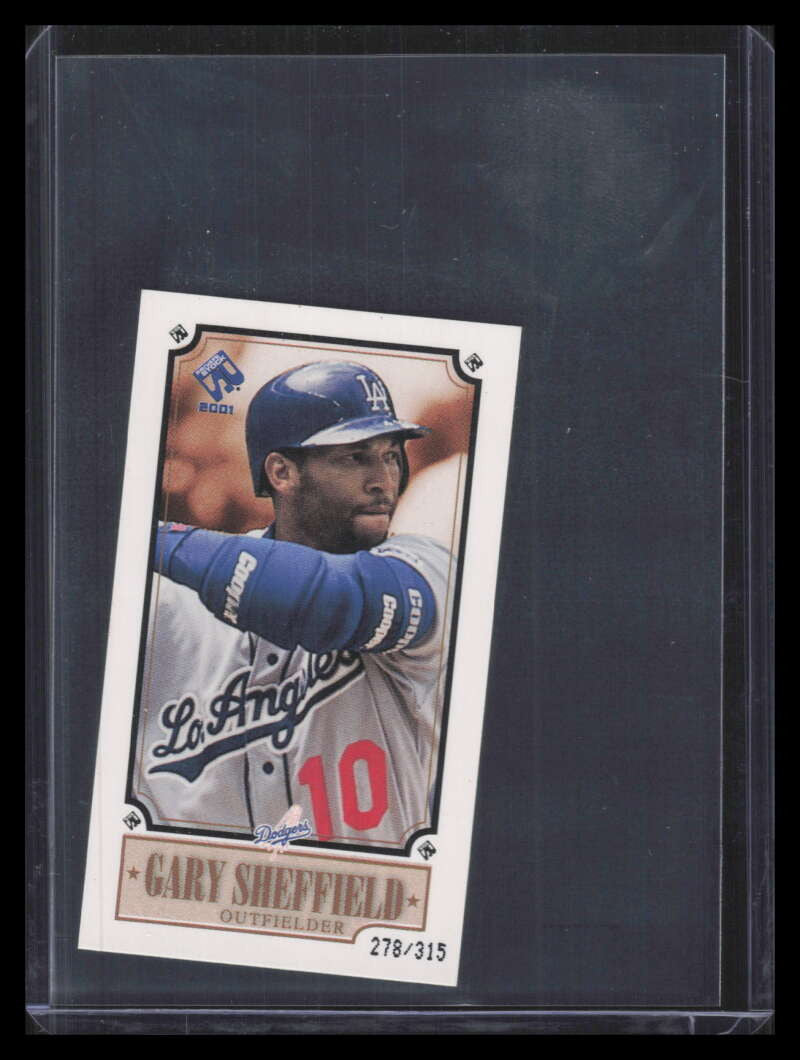 2001 Private Stock PS-206 Stars 11 Gary Sheffield 278/315
