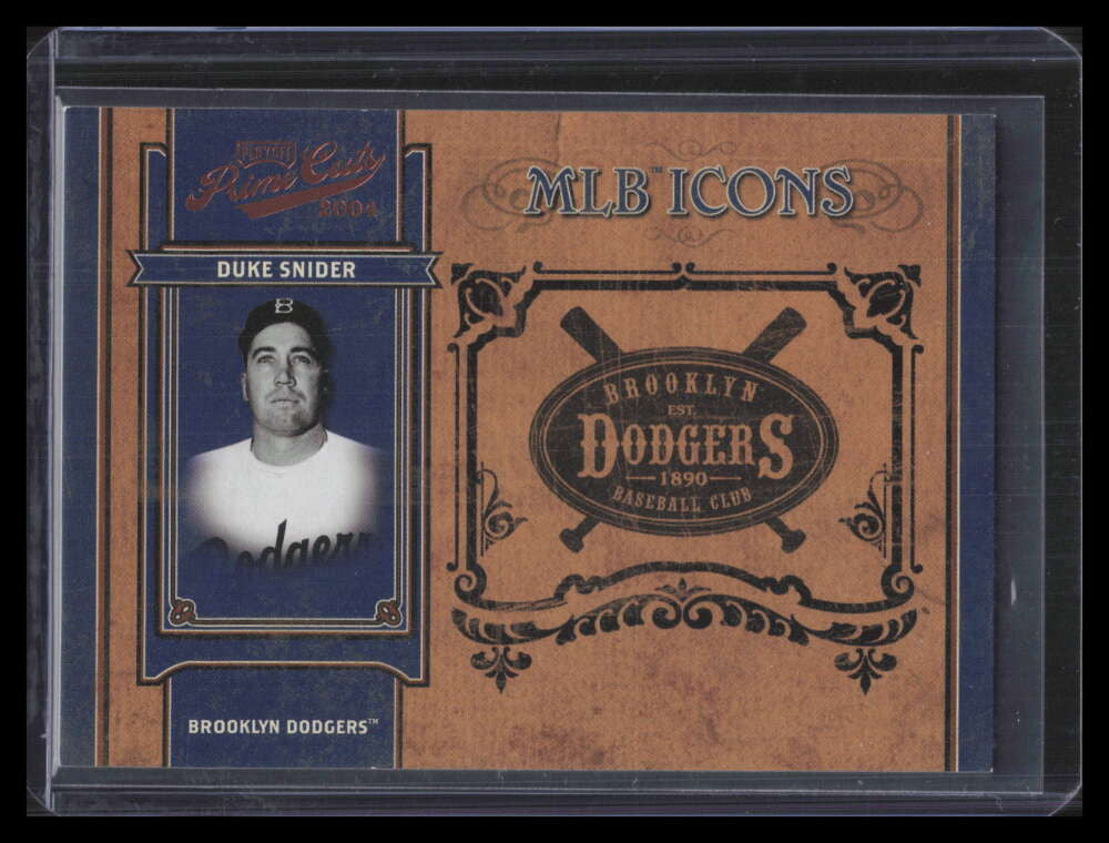 2004 Prime Cuts II MLB Icons mlb17 Duke Snider Dgr 29/50