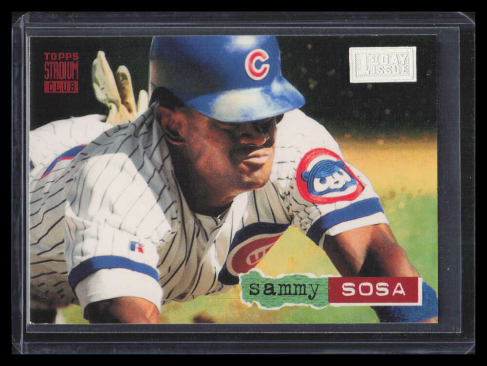 1994 Stadium Club First Day Issue 80 Sammy Sosa 153334