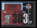 2007 Topps Alex Rodriguez Road to 500 arhr303 Alex Rodriguez Turkey Red