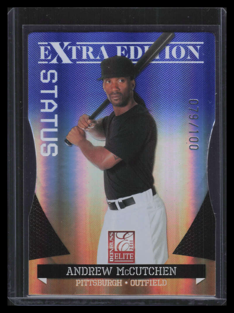 2011 Elite Extra Edition Status 16 Andrew McCutchen 79/100