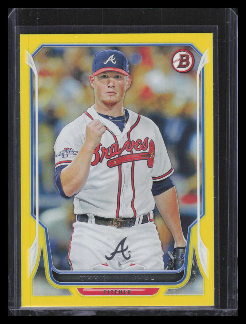 2014 Bowman Yellow 27 Craig Kimbrel 6/99