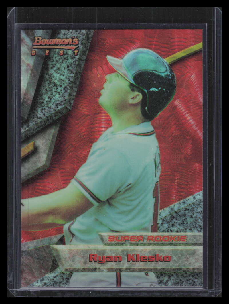 1994 Bowman's Best Refractor r84 Ryan Klesko Red