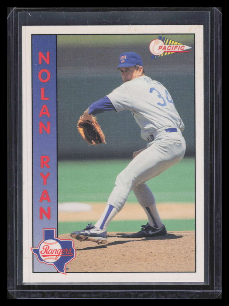 1993 Pacific Ryan Limited White Borders 8 Nolan Ryan Strikeout Leader 153378