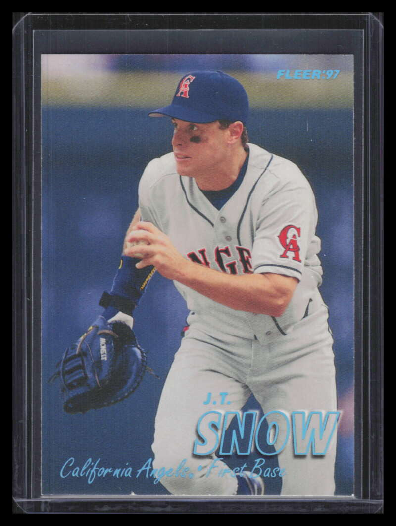1997 Fleer Tiffany 52 J. T. Snow