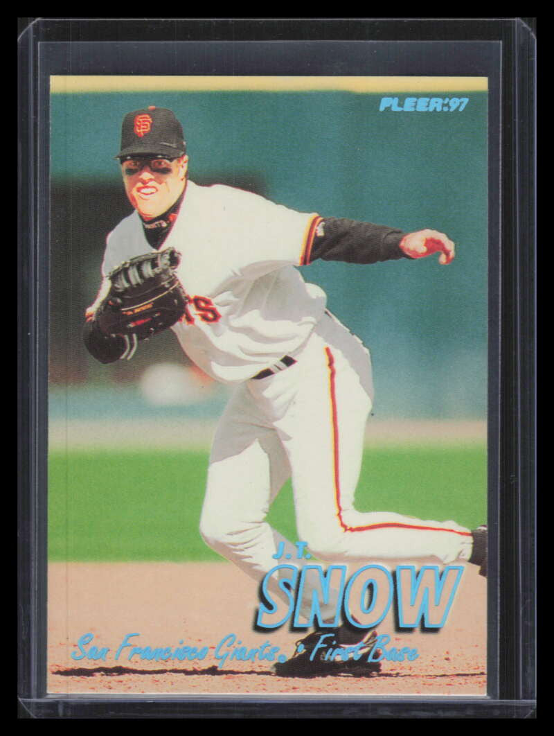 1997 Fleer Tiffany 537 J. T. Snow