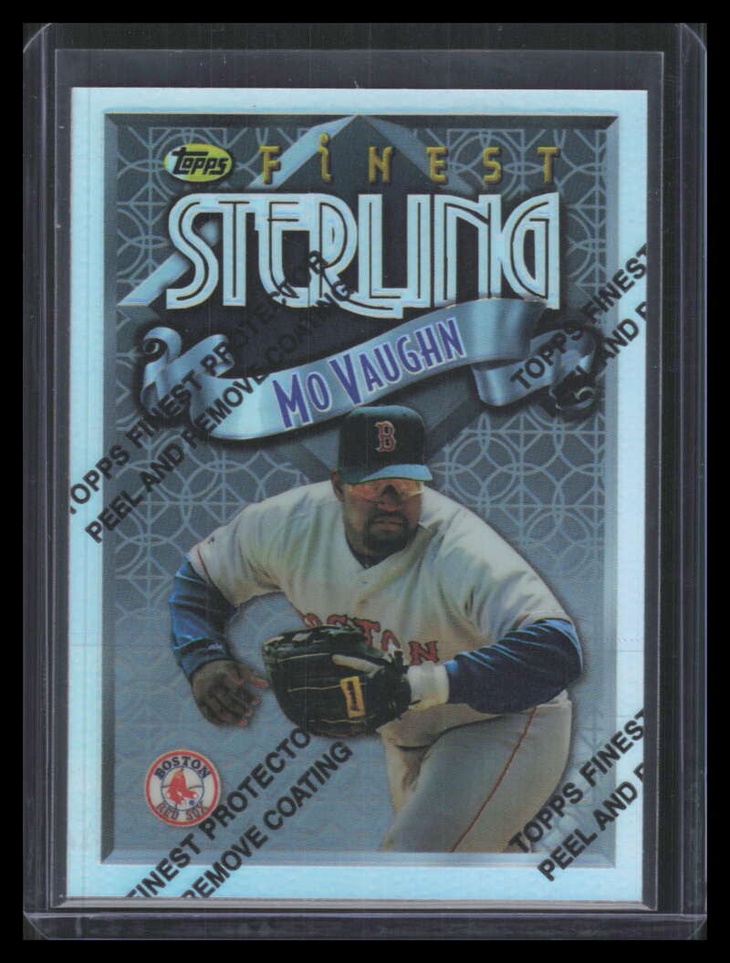 1996 Finest Refractor 151 Mo Vaughn Uncommon Silver
