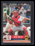 SOLD 178468 2005 Donruss Press Proofs Blue 121 Jason Varitek 18/100