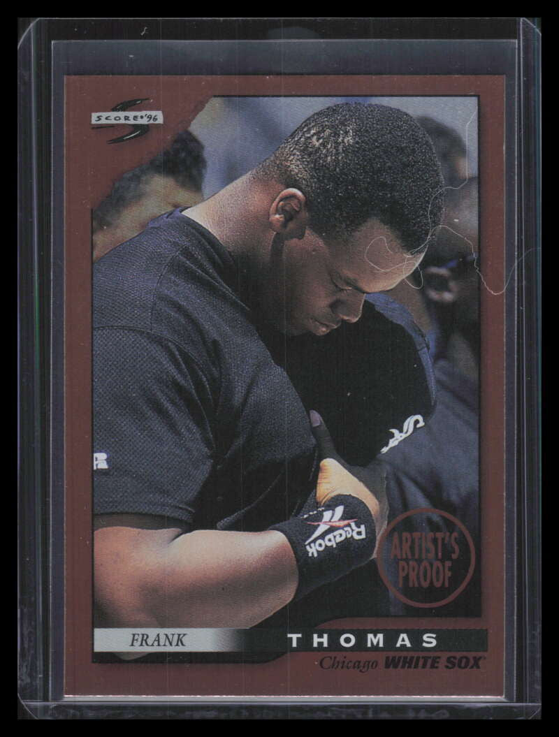 1996 Score Dugout Collection Artist's Proofs a20 Frank Thomas