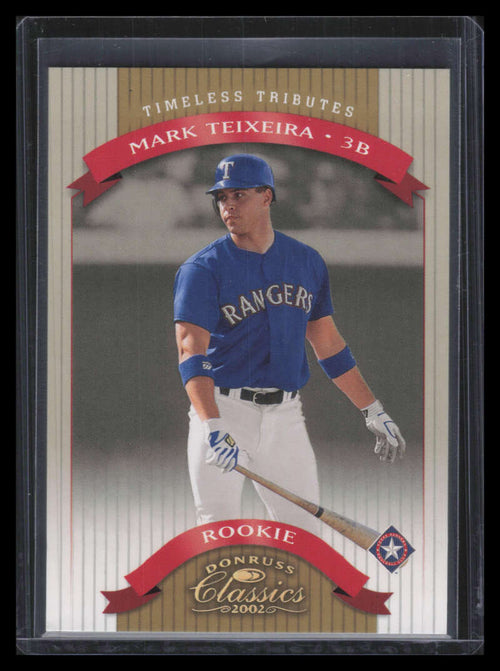 2002 Donruss Classics Timeless Tributes 150 Mark Teixeira ROO 41/100