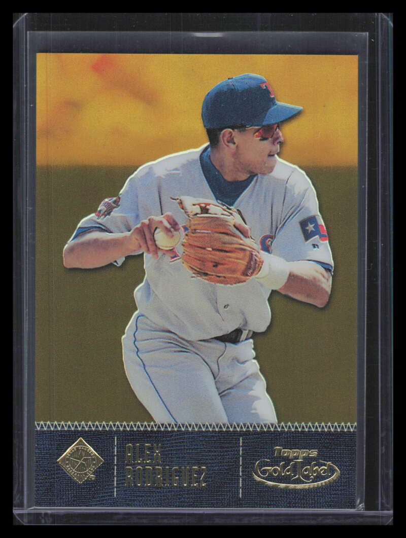 2001 Topps Gold Label Class 2 Gold 5 Alex Rodriguez 613/699