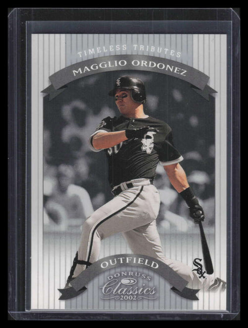 2002 Donruss Classics Timeless Tributes 54 Magglio Ordonez 72/100