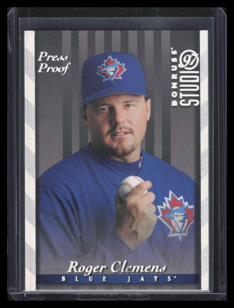 1997 Studio Silver Press Proofs 17 Roger Clemens /1500