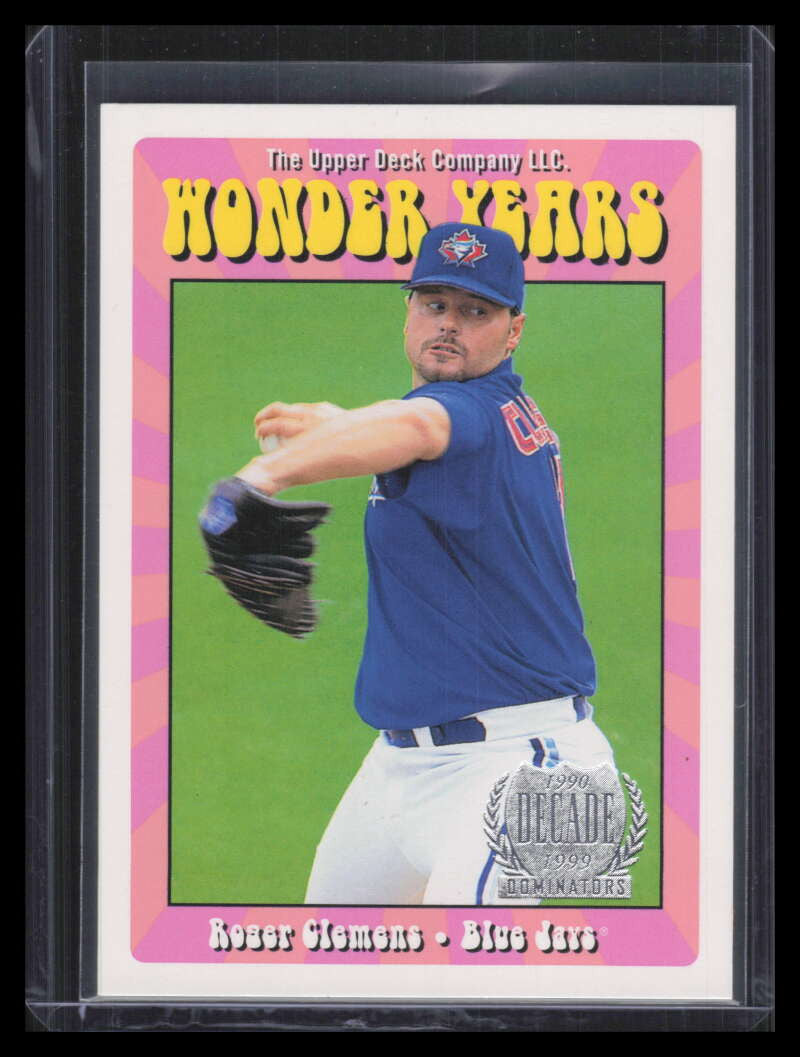 1999 Upper Deck Wonder Years Double wy5 Roger Clemens 1937/2000