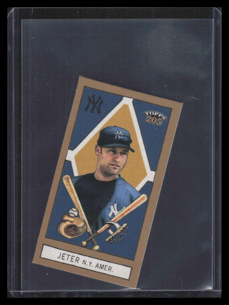 2003 Topps 205 Sweet Caporal 75b Derek Jeter w/o Gold Trim 153507