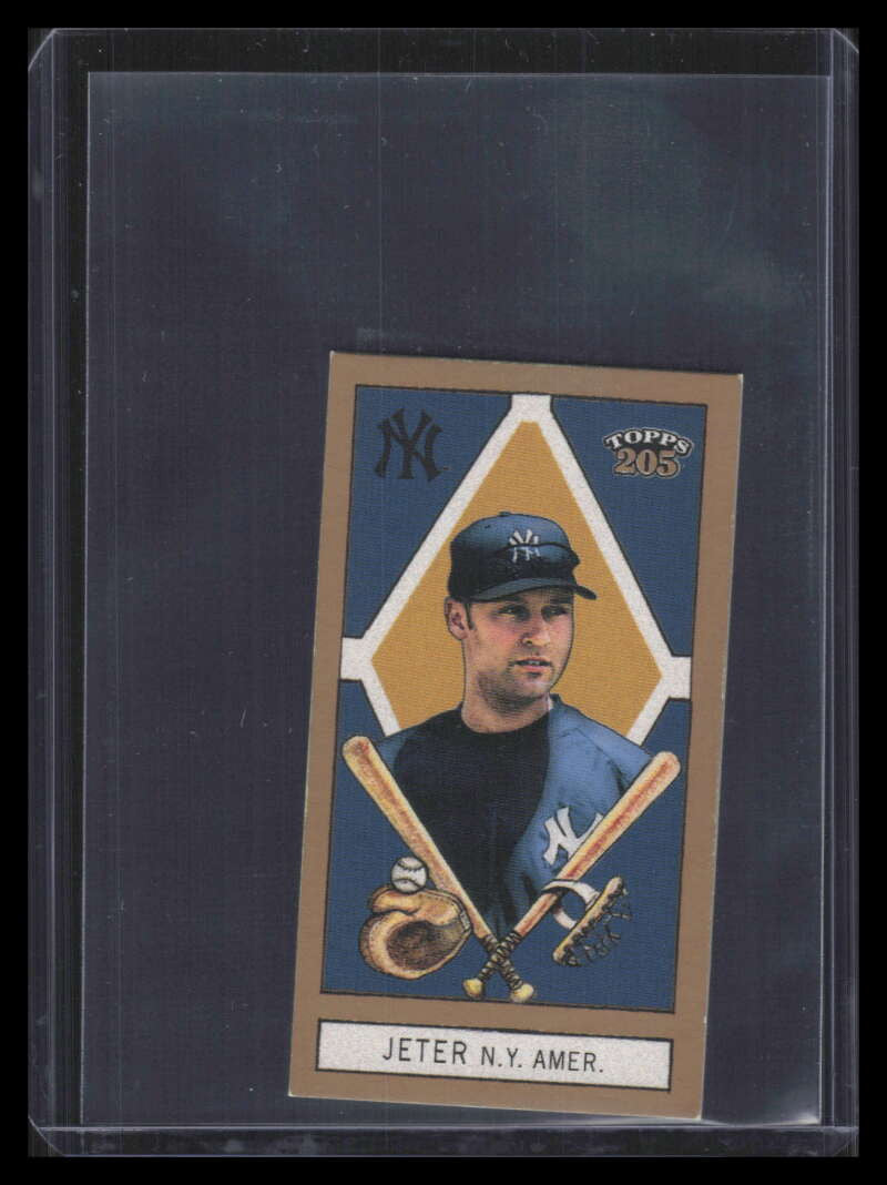 2003 Topps 205 Sweet Caporal 75b Derek Jeter w/o Gold Trim 153508