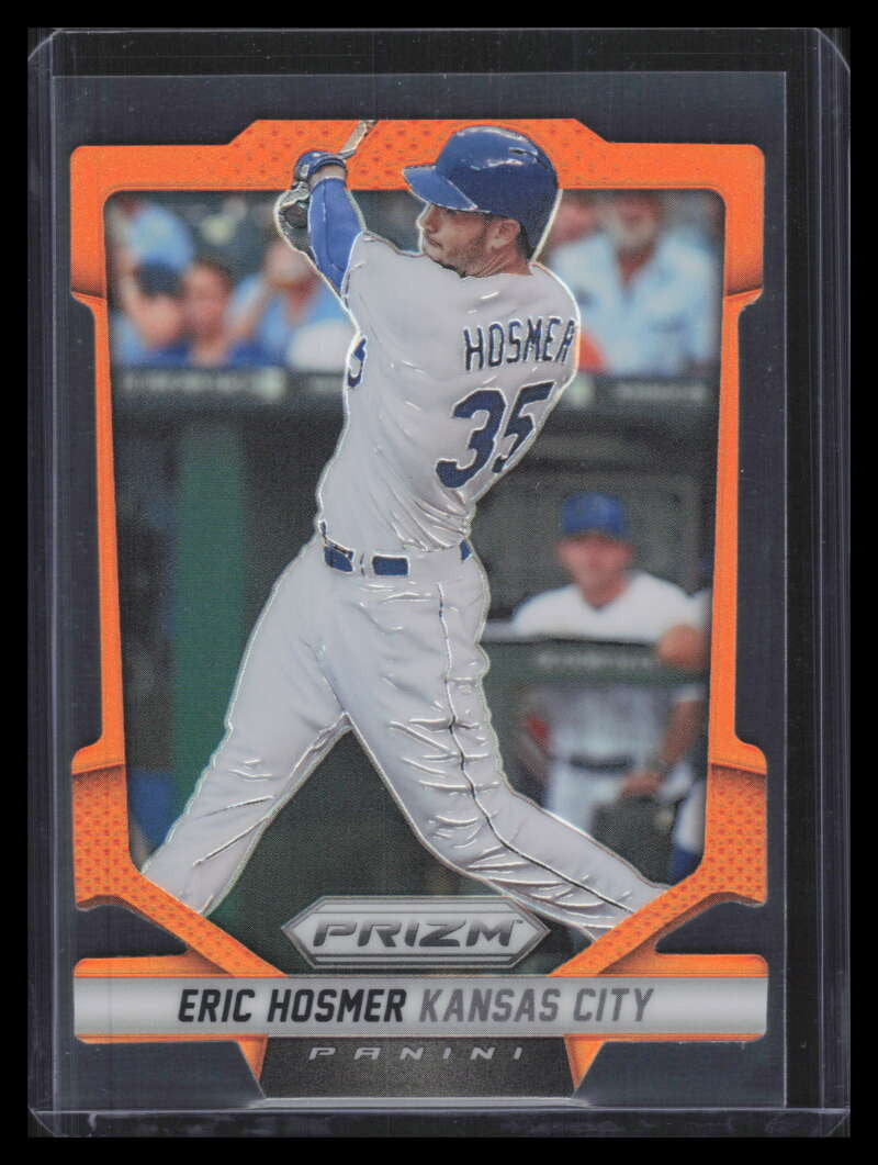 2014 Panini Prizm Prizms Orange Die Cut Refractor 66 Eric Hosmer 4/60