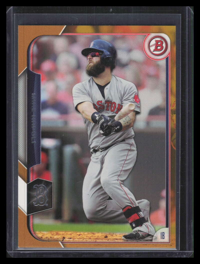 2015 Bowman Gold 117 Mike Napoli 20/50