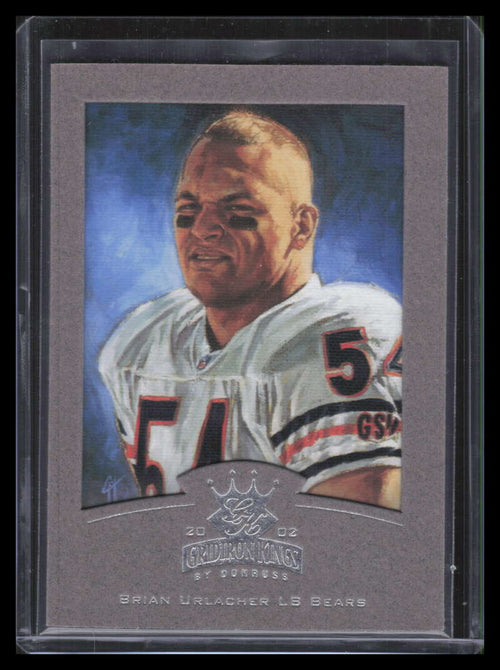 2002 Gridiron Kings Silver Foil 14 Brian Urlacher 395/400