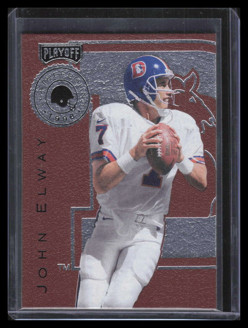 1996 Playoff Leatherbound 2 John Elway 153544
