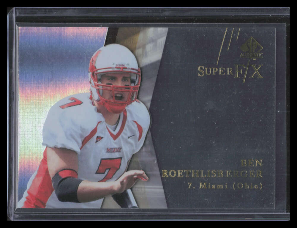 2014 SP Authentic Super F/X 6 Ben Roethlisberger