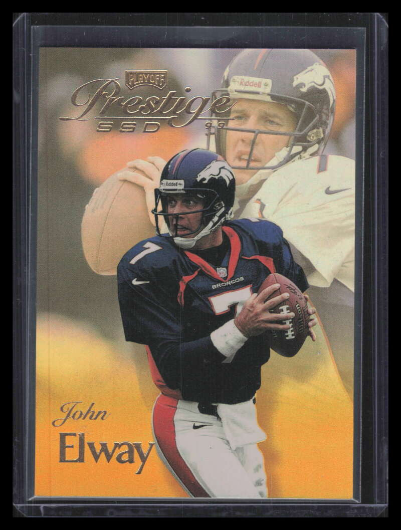 1999 Playoff Prestige SSD Spectrum Gold 37 John Elway 228/500