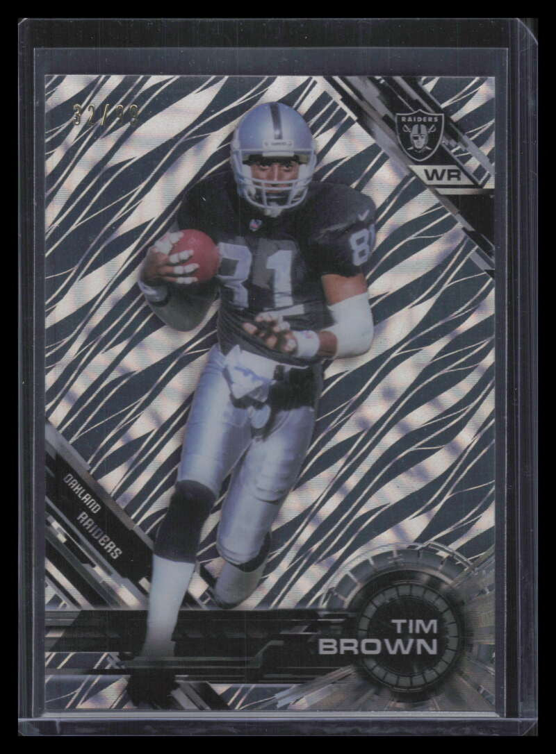 2015 Topps High Tek Confetti Diffractor 18 Tim Brown 32/99
