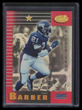 1999 Leaf Certified Mirror Red 64 Tiki Barber