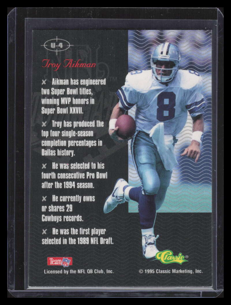 1995 Images Live Untouchables u4 Troy Aikman
