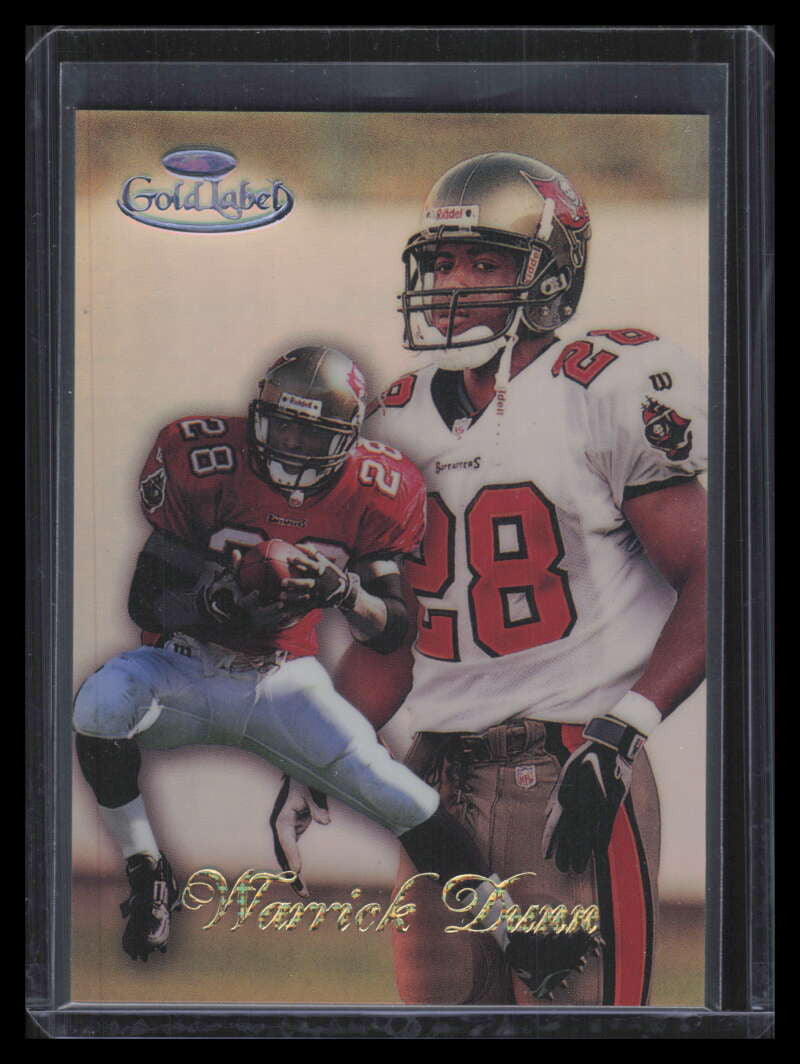 1998 Topps Gold Label Class 3 Black 50 Warrick Dunn