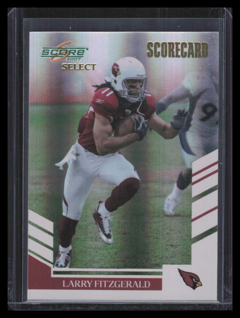 2007 Select Scorecard 107 Larry Fitzgerald 83/100