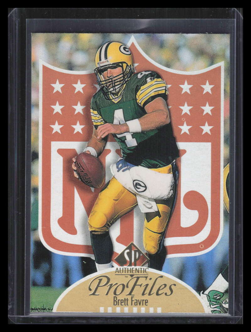 1997 SP Authentic ProFiles p4 Brett Favre